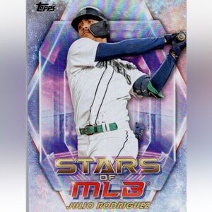 Julio Rodriguez 2023 Topps Seattle Mariners MLB Baseball Card